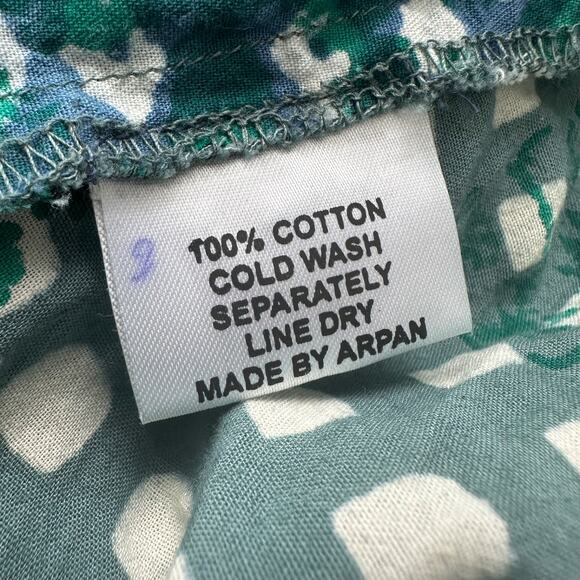 Marketplace Handwork of India Art to Wear Button Up Top Size XS/S Oversized - Picture 7 of 7